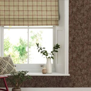 Tapet Vinil Superlavabil, tratat UV, Antibacterian, Ignifug, model Abstract, maro inchis, rola - 1.06m x 10m = 10.6mp