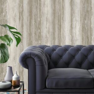 Tapet Vinil Superlavabil, Model Marmura, Gri, UV, Antibacterian, Ignifug, Rolă 10.6 mp