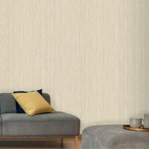 Tapet Vinil Superlavabil, Model Texturat, Bej-crem, UV, Antibacterian, Ignifug, Rolă 10.6 mp