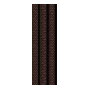 Riflaj Decorativ Acustic (PVC), Maro - 12 x 280 x 1 cm
