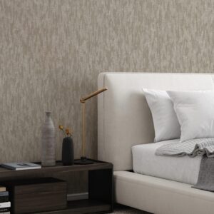 Tapet Vinil Superlavabil, Model Texturat, Crem, UV, Antibacterian, Ignifug, Rolă 10.6 mp