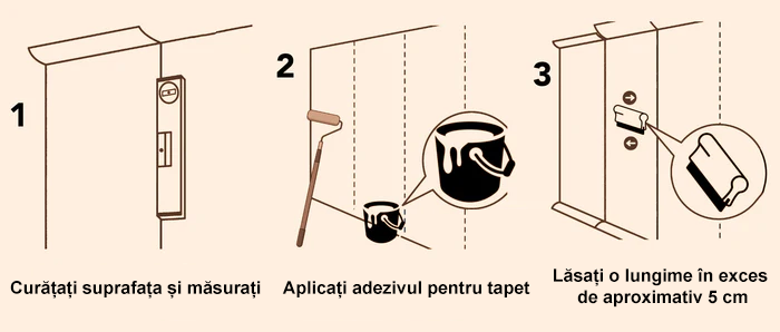 Instrucțiuni Montaj Tapet 1