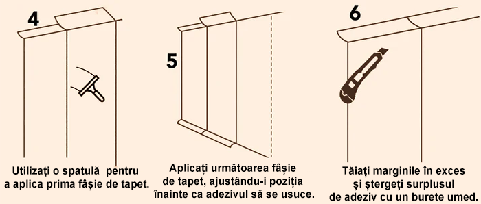 Instrucțiuni Montaj Tapet 2